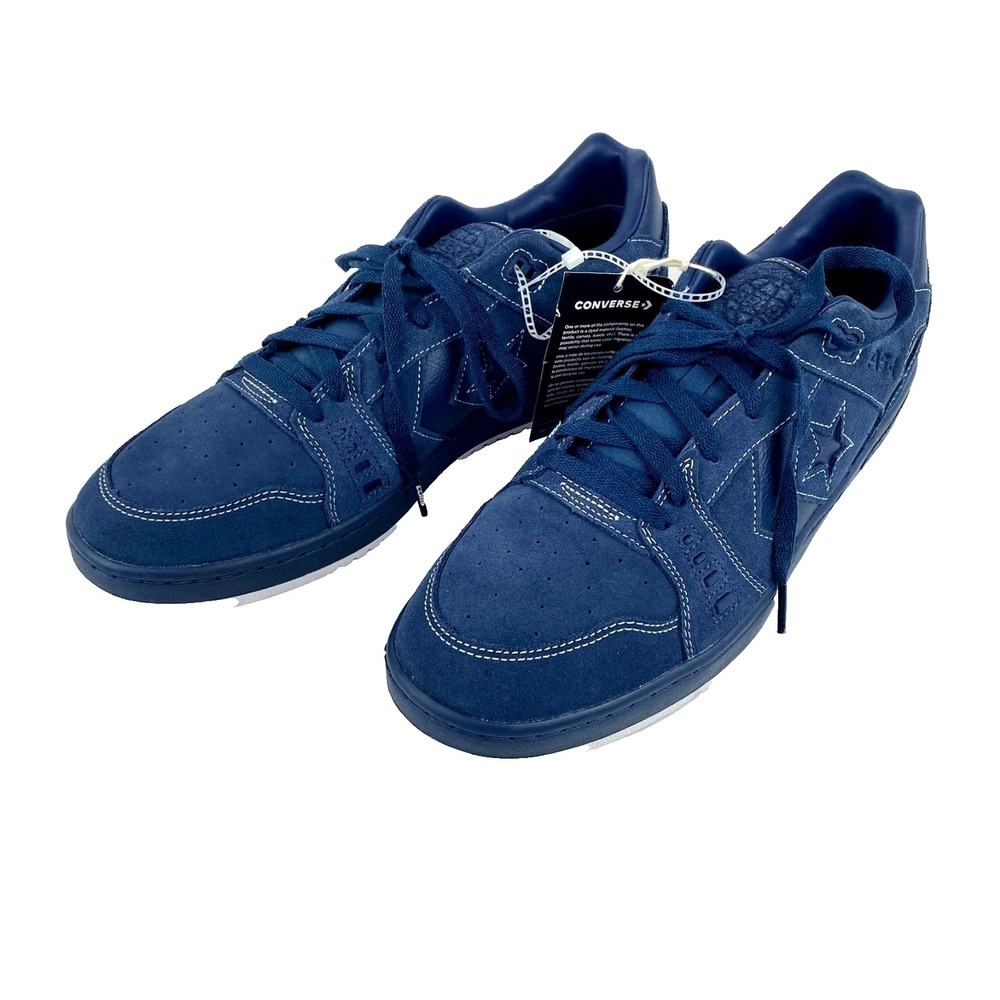 Converse AS-1 PRO OX Suede Leather Tennis Shoes Men's 13 Sneakers Navy Blue 47.5
